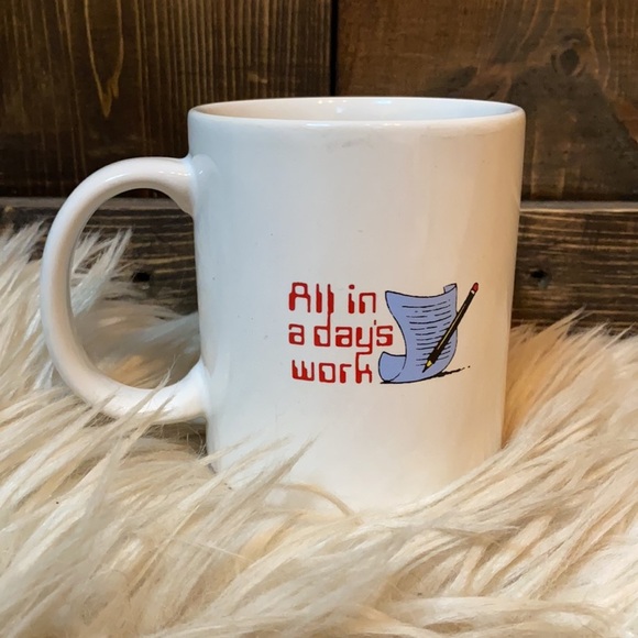 Vintage Contenova Collection Work Humour Mug - Picture 2 of 4